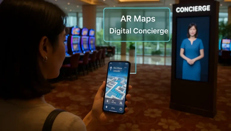 Smart-казино в Сингапуре: как работает навигация, AR-карты и цифровой консьерж